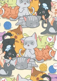 猫咪窝 一群小猫咪