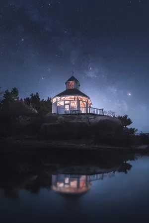 夜晚星空摄影18图片素材