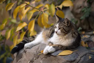 猫咪宠物猫可爱动物摄影图