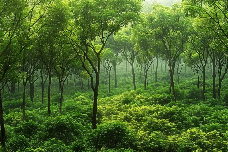山林森林绿色大自然风景摄影图(4032x2688)