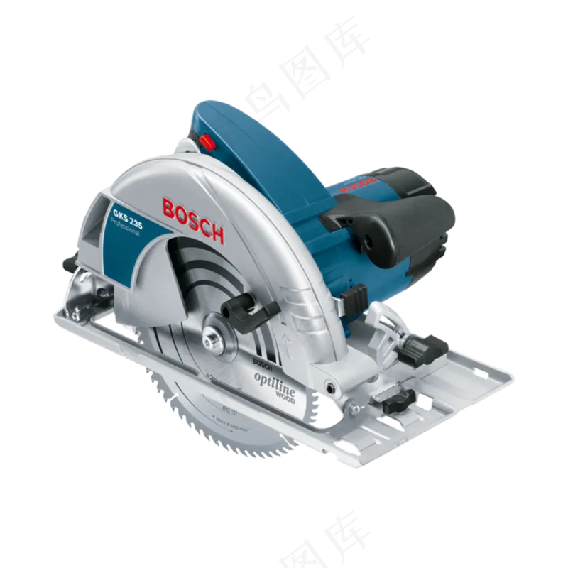 免抠一把蓝色电锯