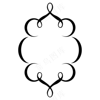 装饰边框矢量免扣AI素材