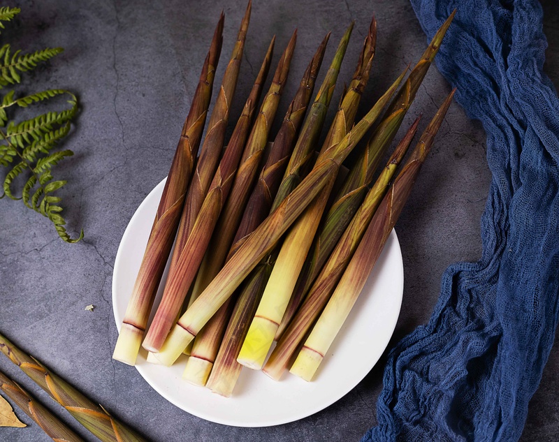 新鲜竹笋时令食材