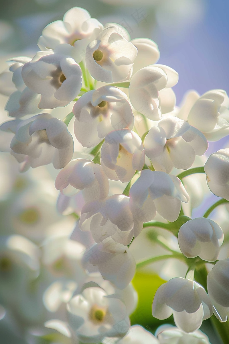 铃兰花植物花朵摄影图(2688x4032)