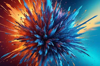 抽象炫酷爆炸广告背景图片