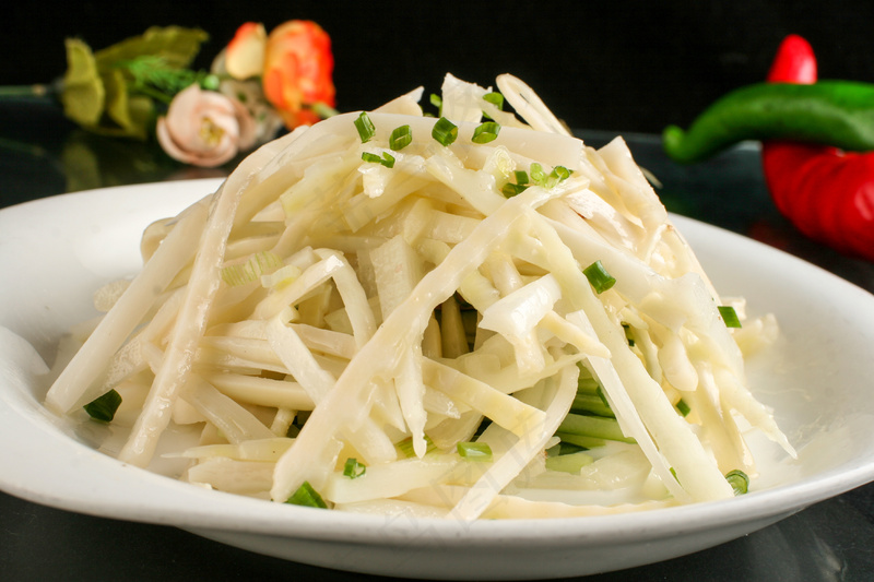 清炒笋干美食