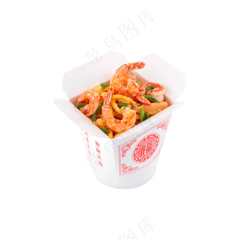 免抠意大利鲜虾面