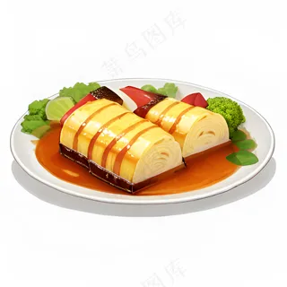 美味餐厅菜肴素材34