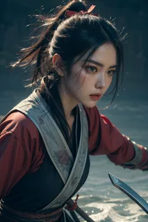 古装风美女AI设计