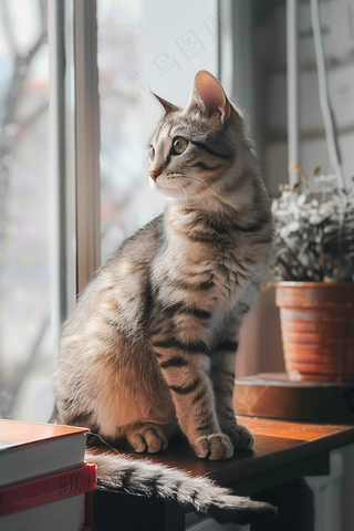 猫咪宠物猫可爱动物摄影图