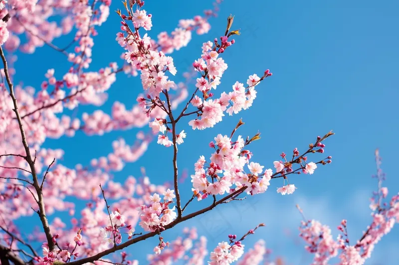 春日樱花花朵摄影图(4032x2688)