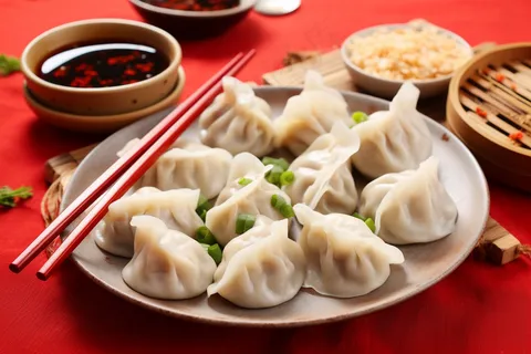 饺子包饺子新年团聚吃饺子美食摄影图 饺子包饺子新年团聚吃饺子美食摄影图