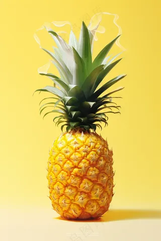 菠萝新鲜水果摄影图