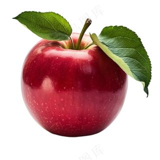 红苹果水果平安夜免抠