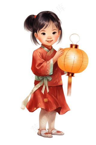 可爱福娃新年形象