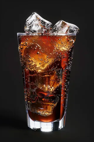 可乐汽水冰饮摄影图