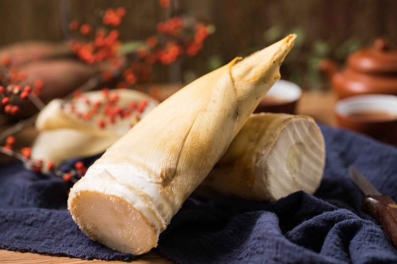 新鲜竹笋时令食材