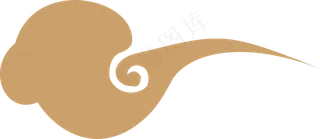 中式传统PNG免扣祥云中国风古典云吉祥图案工笔画创意素材