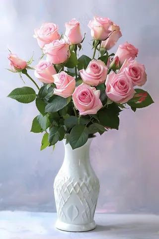 玫瑰花鲜花花朵摄影图