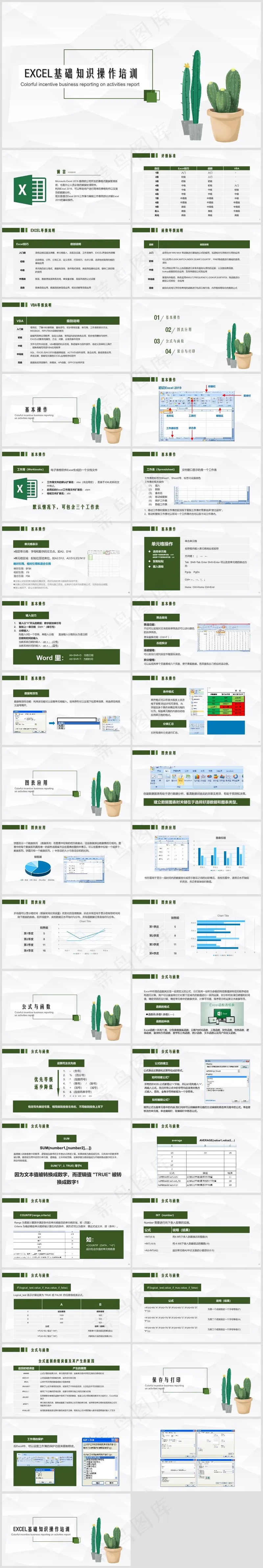 Excel办公丨表格编辑美化技巧丨表格办公培训PPT028