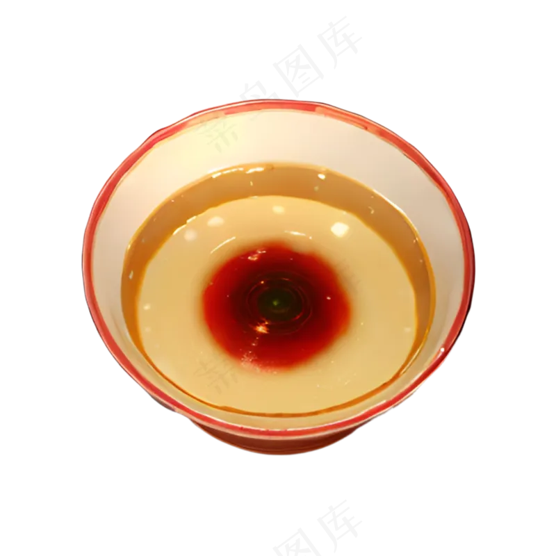 一碗甜水 手绘 糖水 免抠 素材