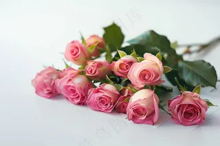 玫瑰花鲜花花朵摄影图