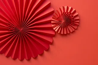 新年新春喜庆红色背景摄影图