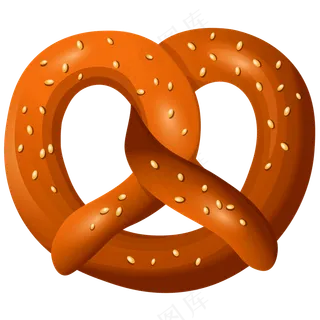 免扣卡通碱水面包