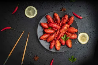 麻辣小龙虾美食