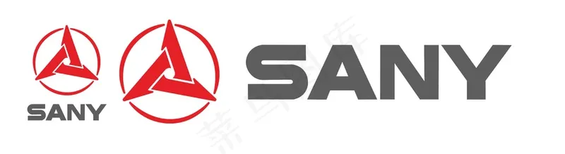 三一重工logocdr矢量模版下载