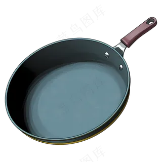 免抠一个平底锅