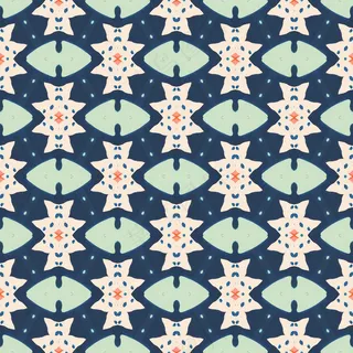 复古几何图案
