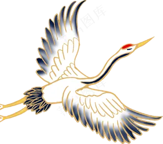 仙鹤png免扣素材2