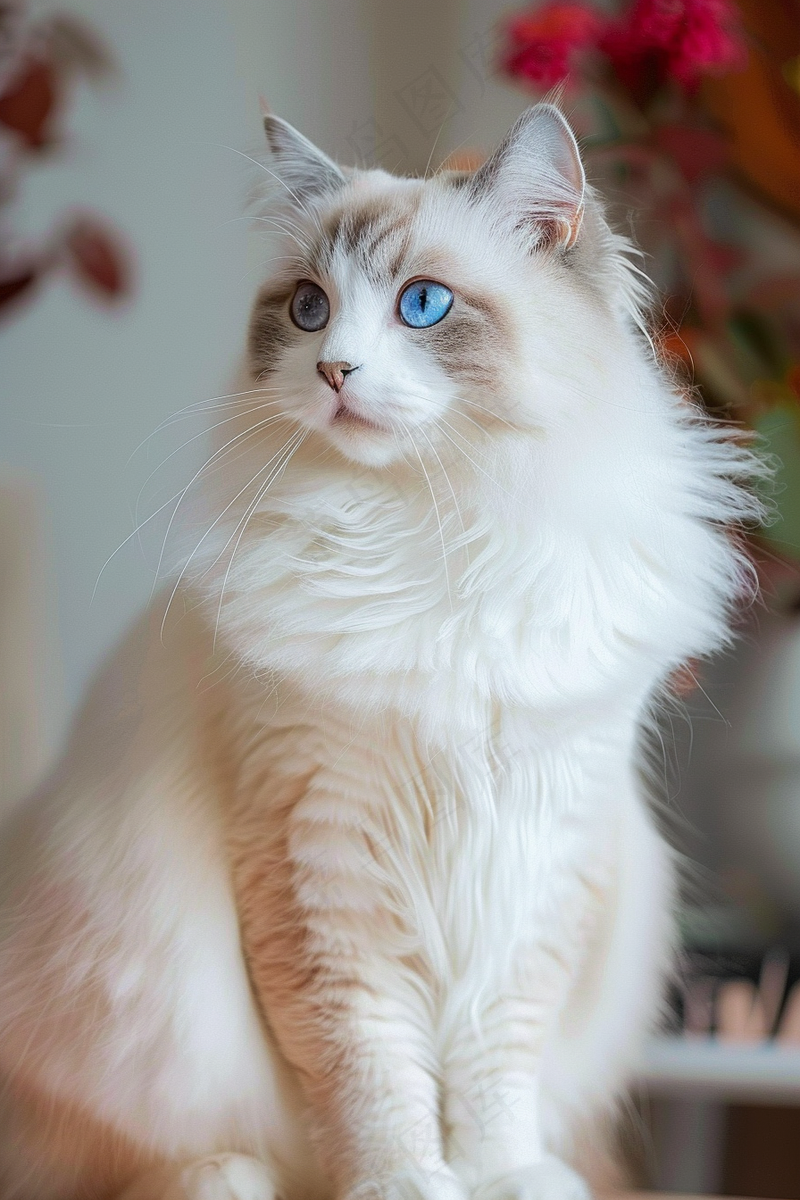 猫咪宠物猫可爱动物摄影图(2688x4032)
