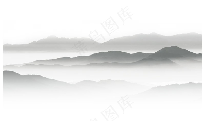 新中式水墨山水画133