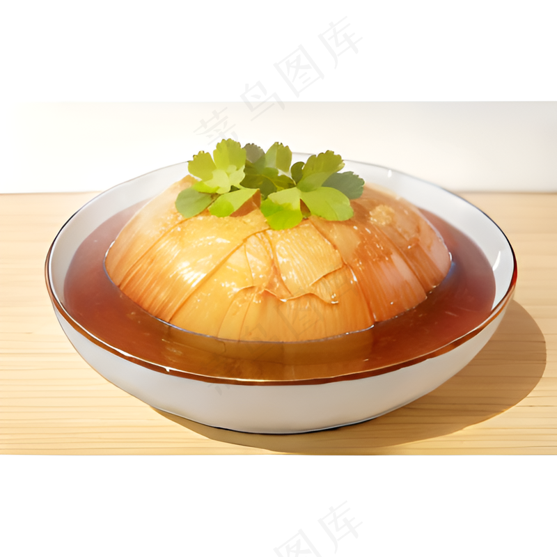 橙色果冻糕点美食西式21