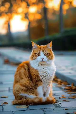 猫咪宠物猫可爱动物摄影图