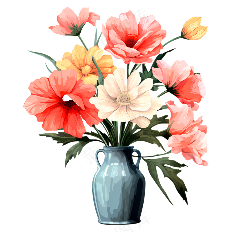 油画般的花束