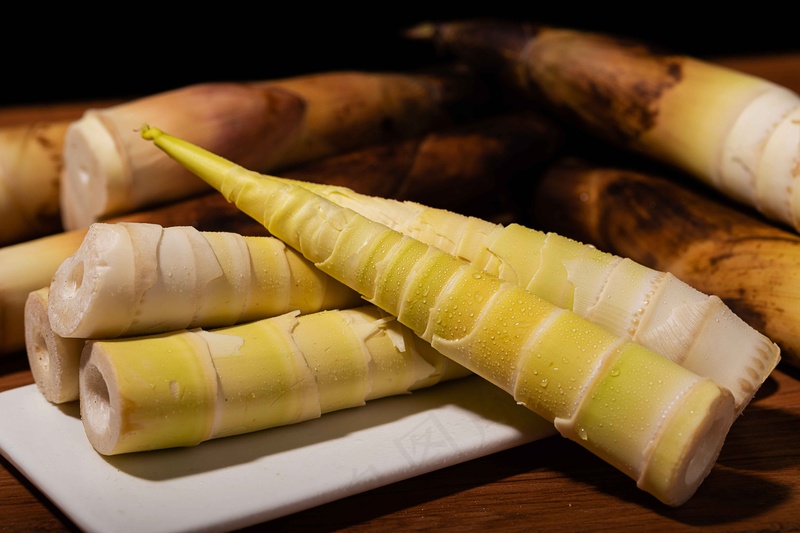 新鲜时令竹笋食材