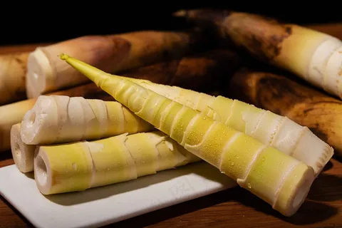 新鲜时令竹笋食材