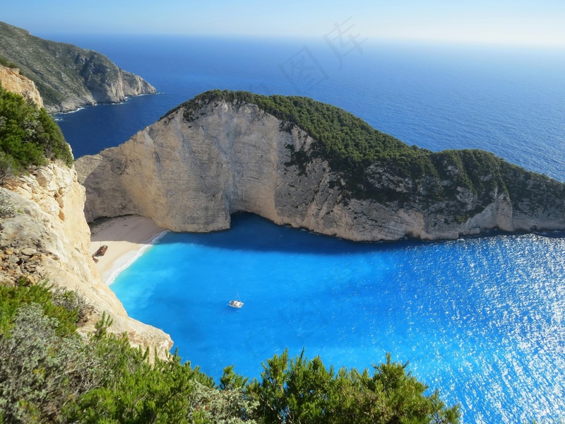 碧海金沙幽静海湾