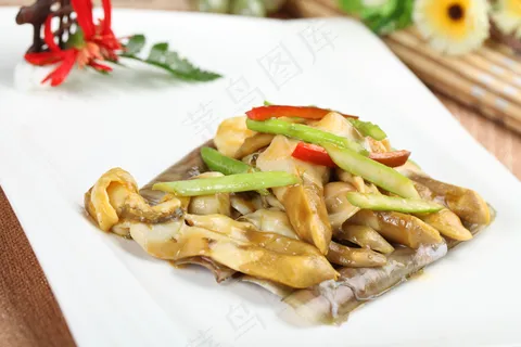 清炒笋干竹笋美食