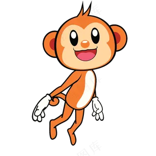 免抠卡通猴子