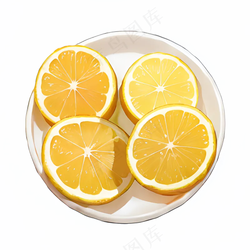金色橙子水果素材2