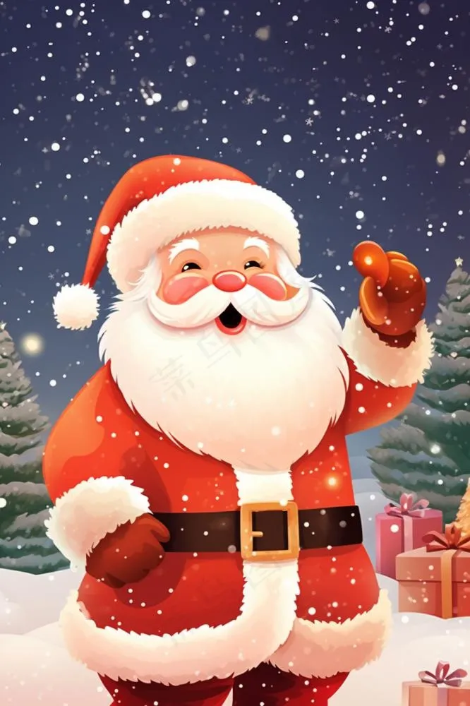 温馨圣诞节日背景(896x1344)