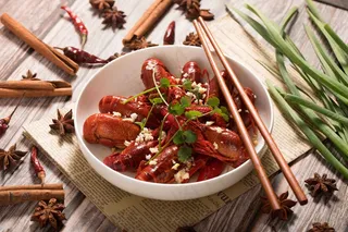 麻辣小龙虾美食