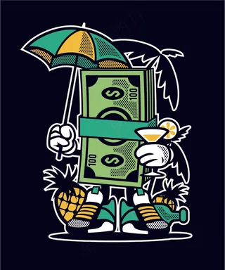 赛博朋克手绘动漫人物 (59)