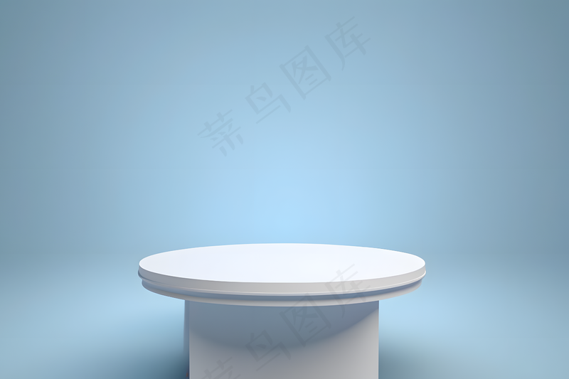 渲染抽象背景三维立体电子商务商品展台基座图片