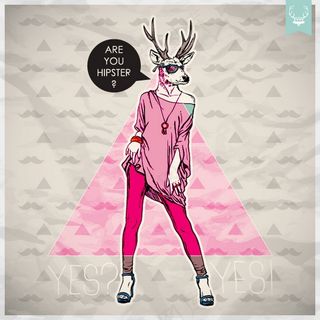 人物插画丨时髦创意兽首013丨丰富版面丨PPT素材