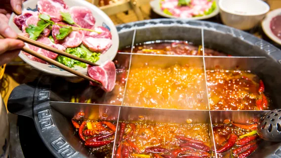 火锅 羊肉 美食